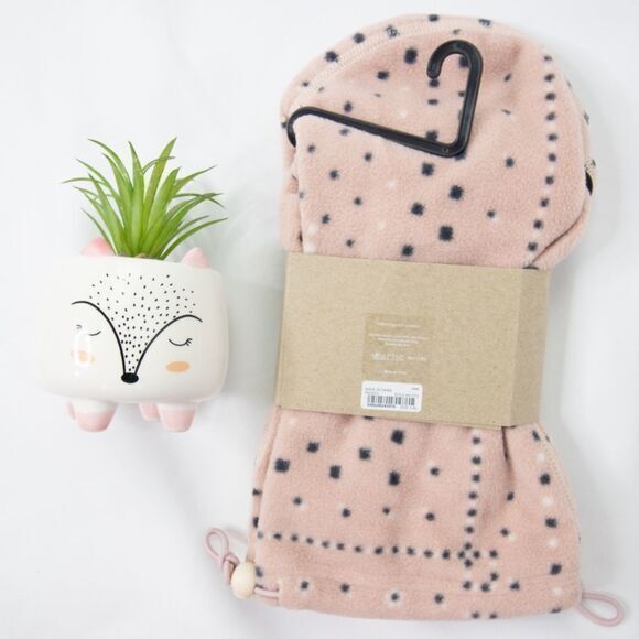 Madewell pink fleece Slipper Socks (L-XL)‎ - Picture 3 of 8